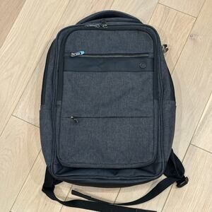 Genuine HP Executive Notebook Tablet Laptop Black Gray Smart Backpack RFID